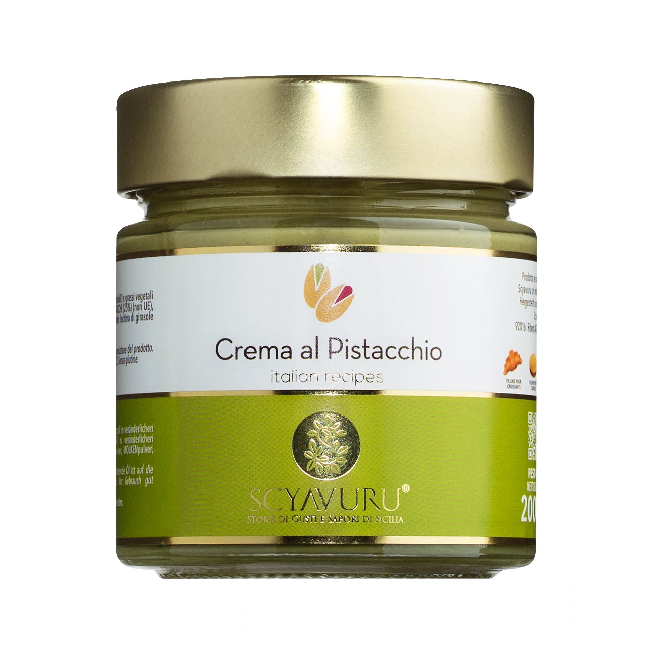 Pistaziencreme - Scyavuru Crema al Pistacchio 0,2kg – Kilger Kulinarik