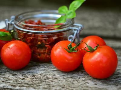 Cremiger Hecht mit Oliven und sonnengetrockneten Tomaten