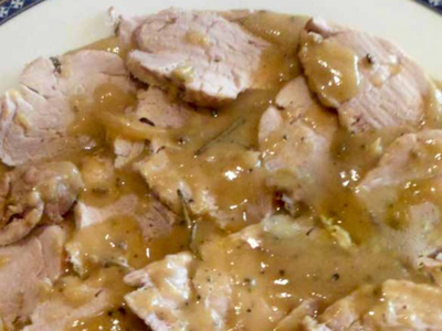 Schweinefilet mit Bohnensauce