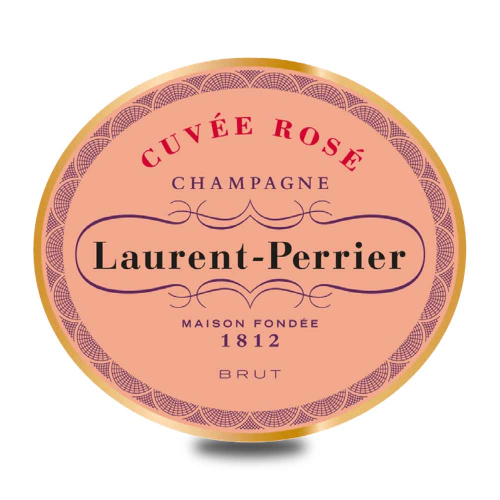 Laurent-Perrier Cuvée Rosé 0,75L - Geschenkset mit 2 Gläsern