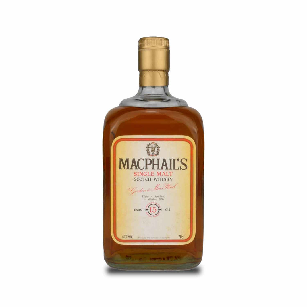 MACPHAILS 15年 ピュアモルトウイスキー 750ml MACPHAILS 15年 ピュアモルトウイスキー 750ml 美味酒録