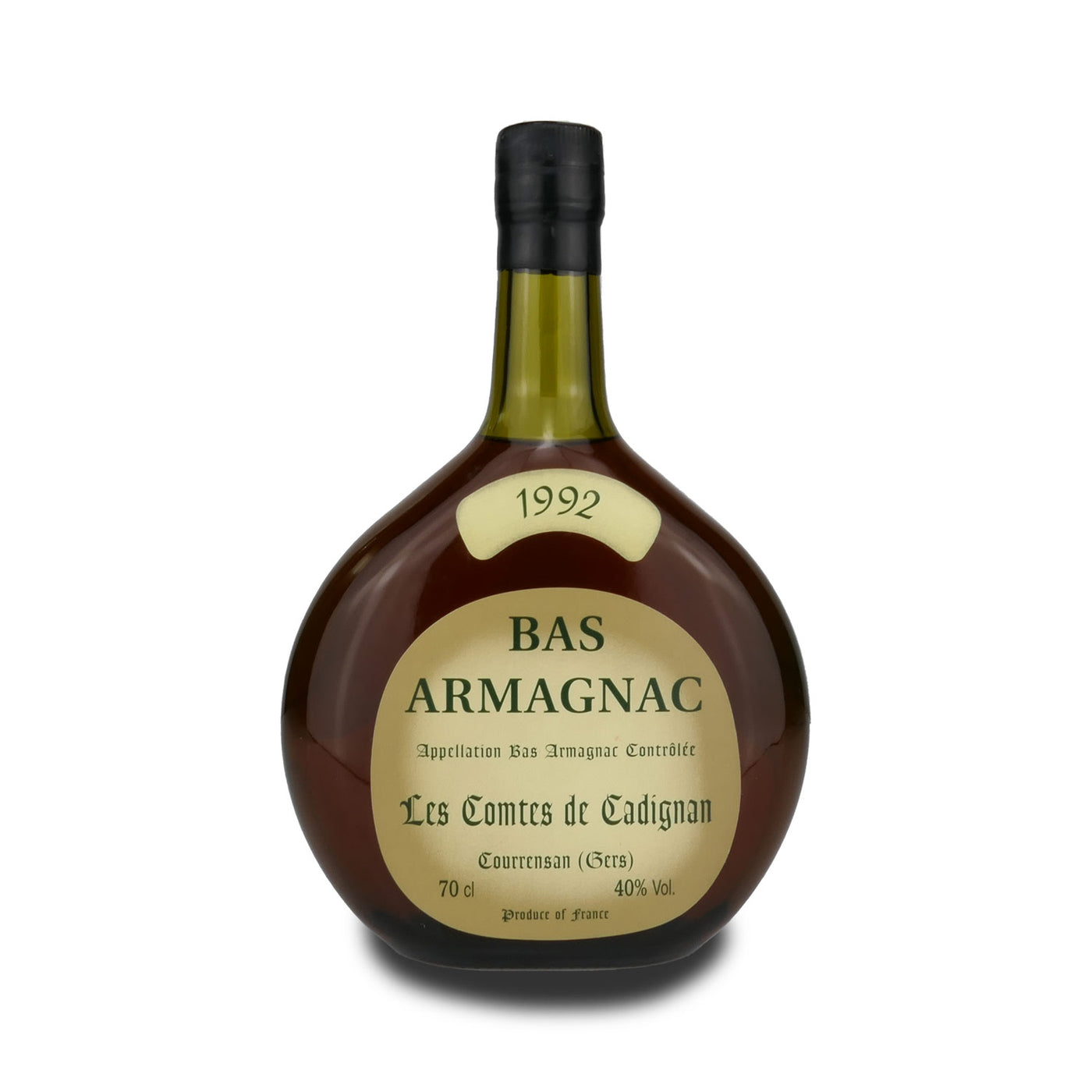 1992 Bas-Armagnac Les Comtes de Cadignan 0,7L