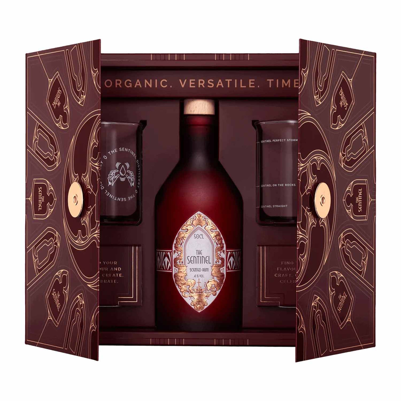 The Sentinel Artefakt Rum BIO 41% 0,5L - Geschenkset